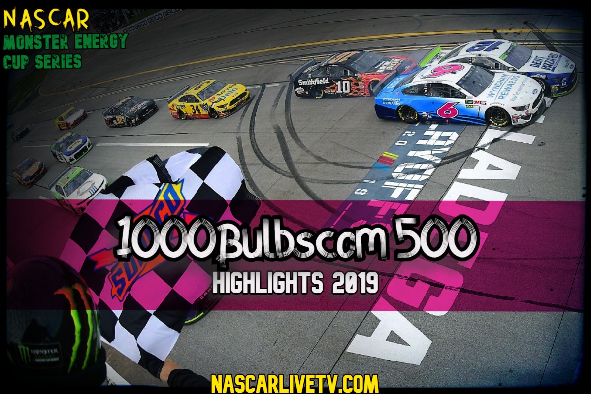 Alabama 500 NASCAR Highlights 2019